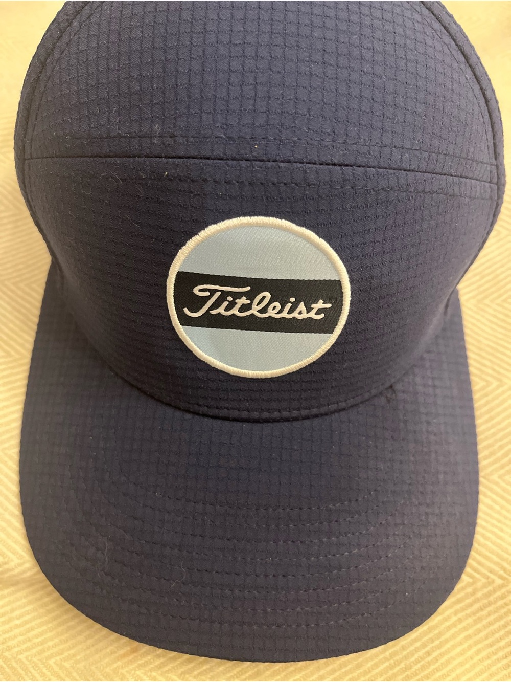Titleist Boardwalk Hat Cap Snap Back Adult One Size Blue 100% Polyester Golfer